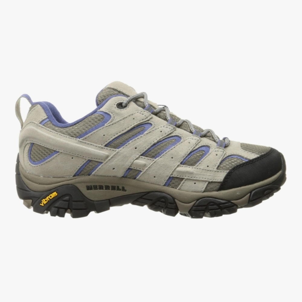 Merrell Women's Gray and Purple Hiking Shoes